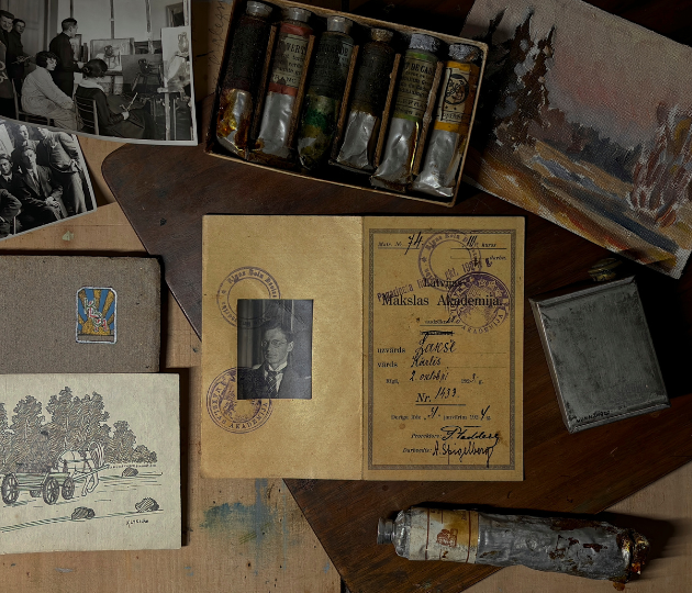 “Es būšu mākslinieks. Kārlis Lakše” izstādes atklāšana