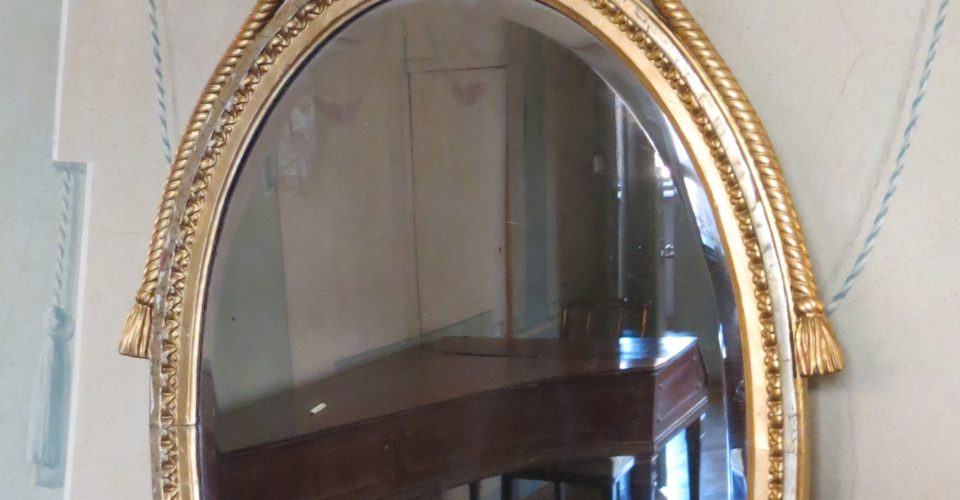 Baltās muižas spogulis, 18.gs. beigas