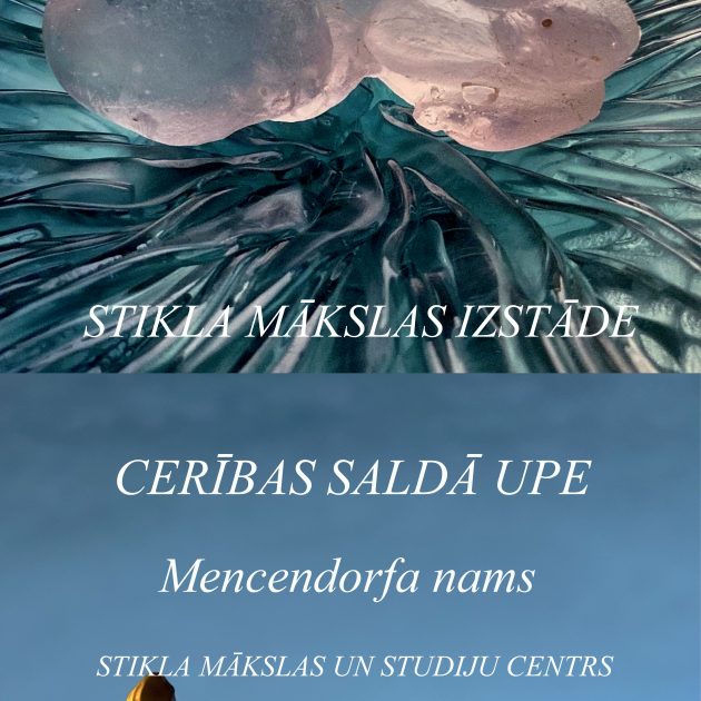 The glass art exhibition “The Sweet River of Hope” created by the Center of Glass Art 