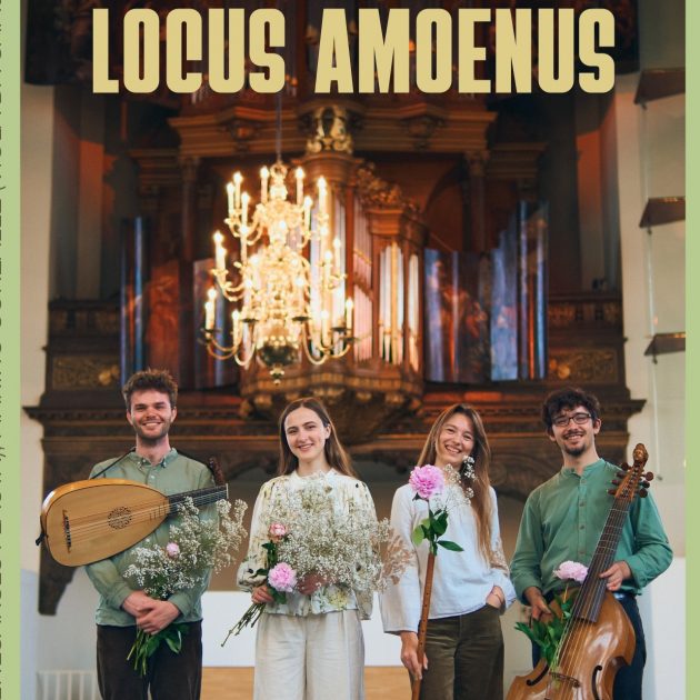 Koncerts “Locus Amoenus – renesanses mūzika ar stāstiem par angļu galma dārziem” – 5. augustā plkst.19.00 Mencendorfa nama Vato zālē