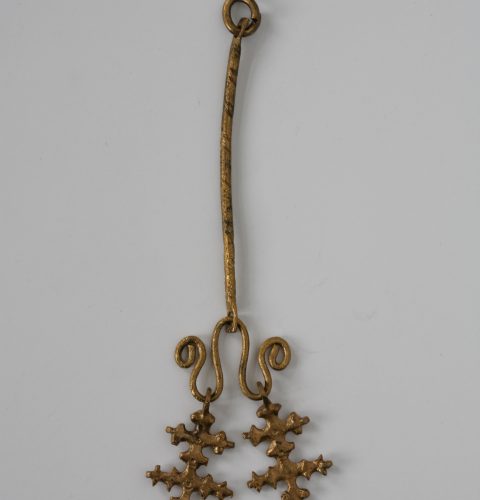 A Liv ornament – a chain of bars with cross-shaped pendants. Riga. 12th–13th cent.