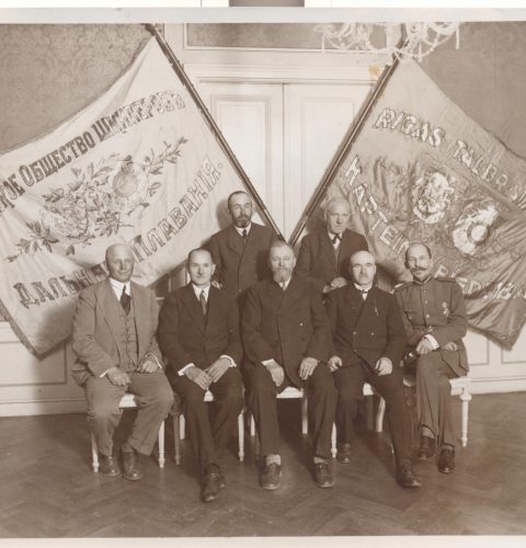 Board of the Riga Long Distance Captains Association, 1929. Photographer unknown.