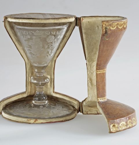 Russian tsar Peter I’s travelling goblet. Holland (?), early 18th cent. 
