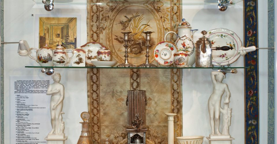 Экспозиция «Рига в составе Российской империи (1710-середина 19-го века)» в Колонном зале