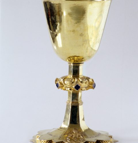 Чаша Святого Причастия рижской церкви св. Петра. Рига, мастер Эверхард Мейер. 1622 г.