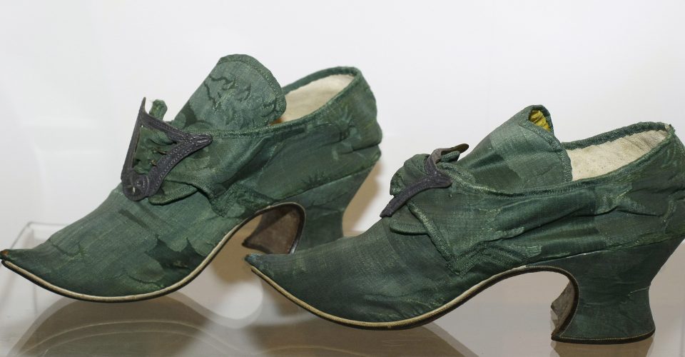 Women's shoes, second half of the 18th cent.