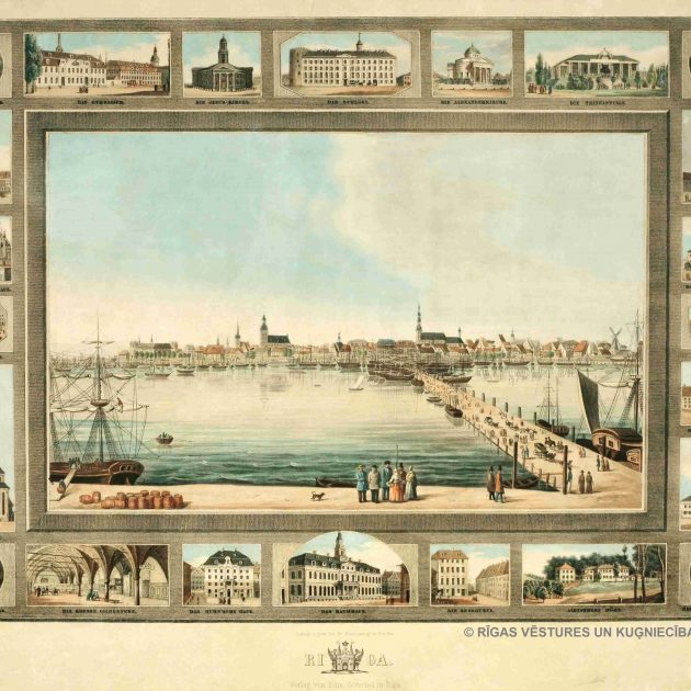 Views of Riga in the Museum Graphics Collection