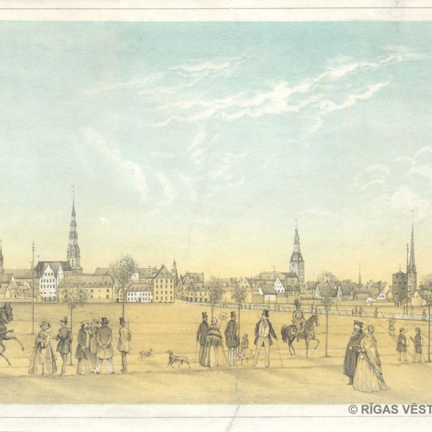 Views of Riga in the Museum Graphics Collection