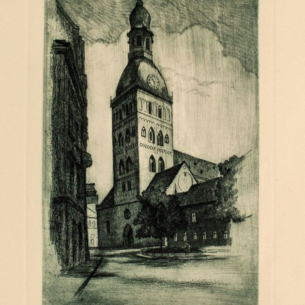 Графика Эйжена Бодниекса 1939-1940: забытая историей Латвийского искусства после 1941 года, но сохраненная в фондах музея