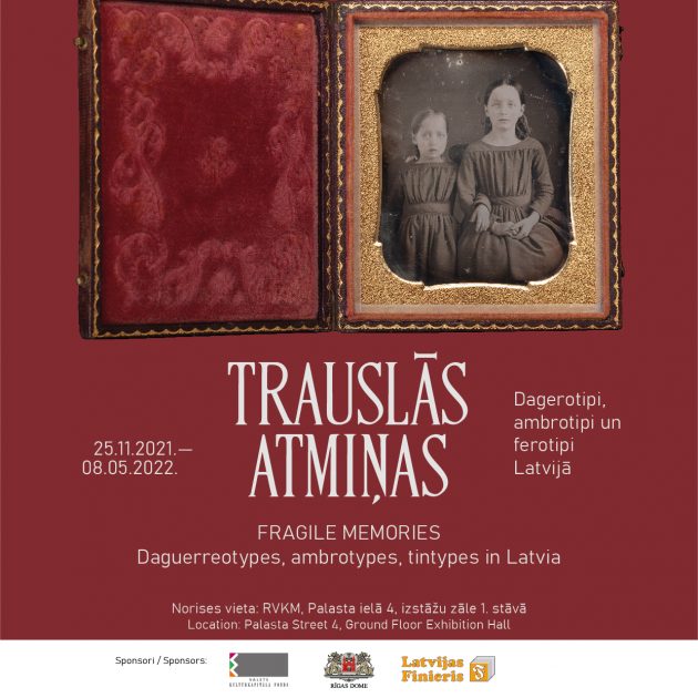 Šodien, 10.12., izstāde  “Trauslās atmiņas” atvērta līdz 15.30.